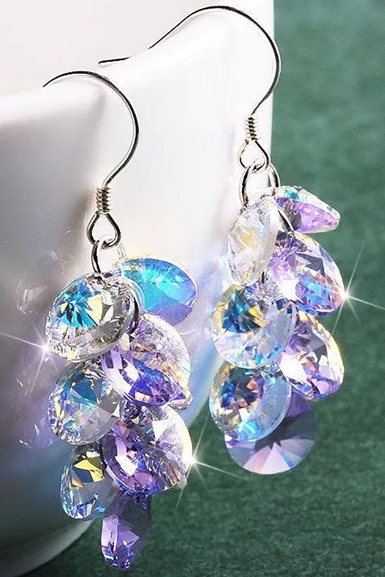 Daily Fashion Multicolor Shiny Earrings