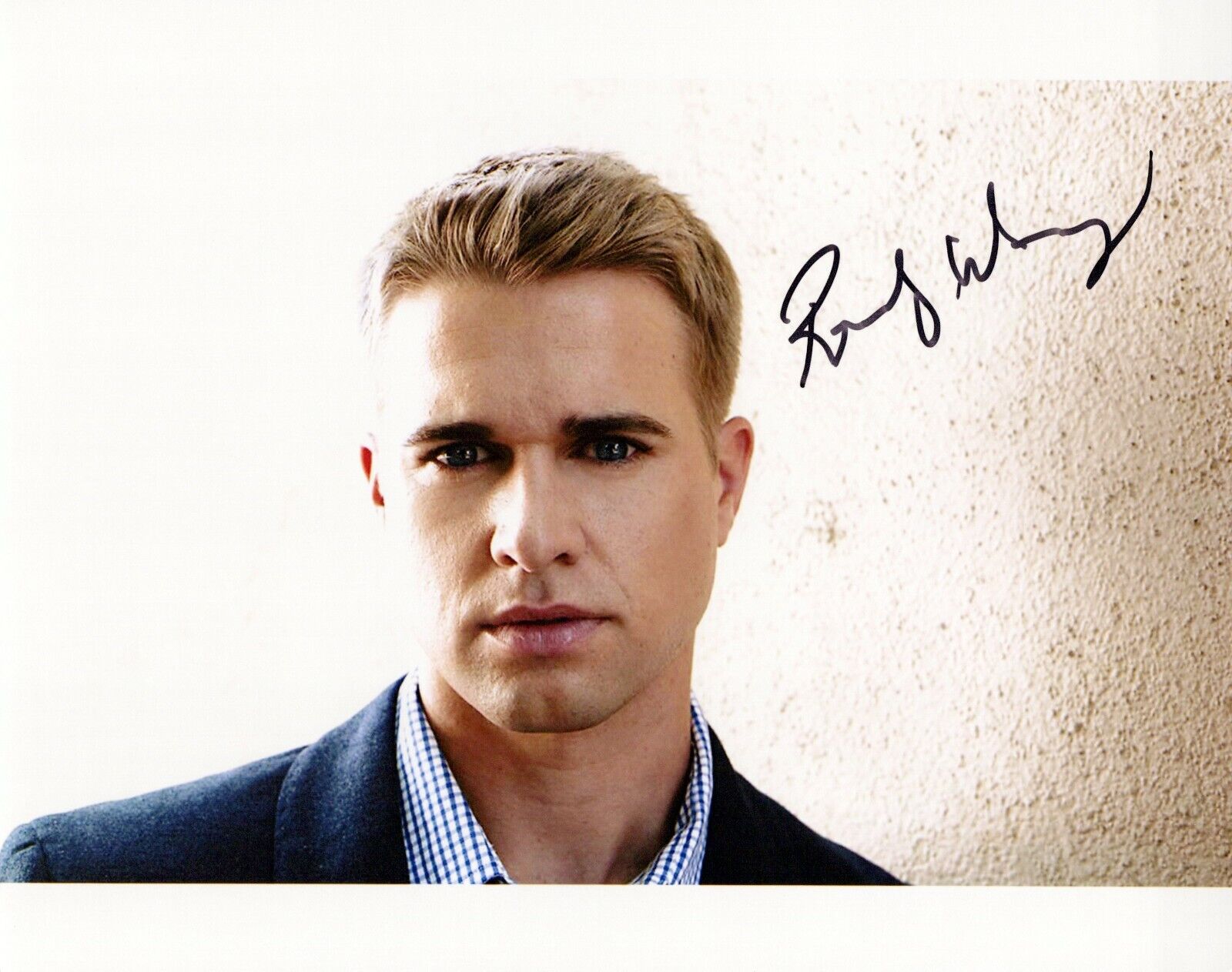 Randy Wayne head shot autographed Photo Poster painting signed 8x10 #2