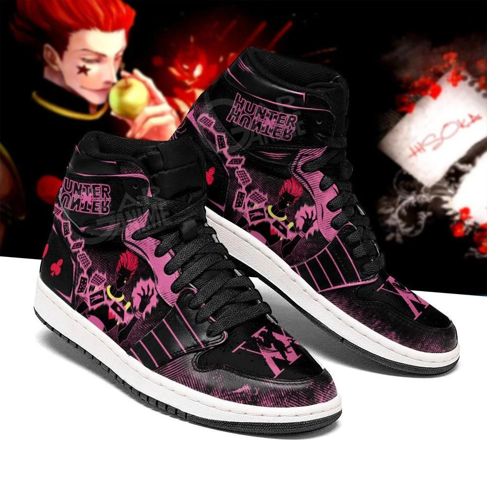 Kingofallstore - Hisoka Hunter X Hunter Sneakers Power HxH Anime Shoes