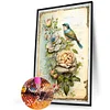 (40*60cm)Flower Bird - Full Round Drill Diamond Painting