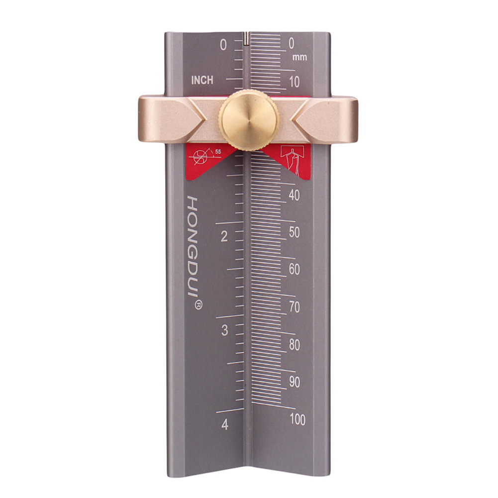 

Router Saw Table Height Gauge Drill Angle Measuring Ruler Woodworking Tool, 501 Original