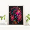 Diamond Painting-DIY Crystal Rhinestone Silhouette Princess