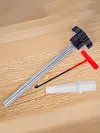 Quick Change Tire Valve Core Tool Kit for Replacing Leaky Valves in Cars Trucks