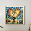 5D DIY Full Round Drill Diamond Painting Tree Kit Home Decor Art Craft 40x40cm