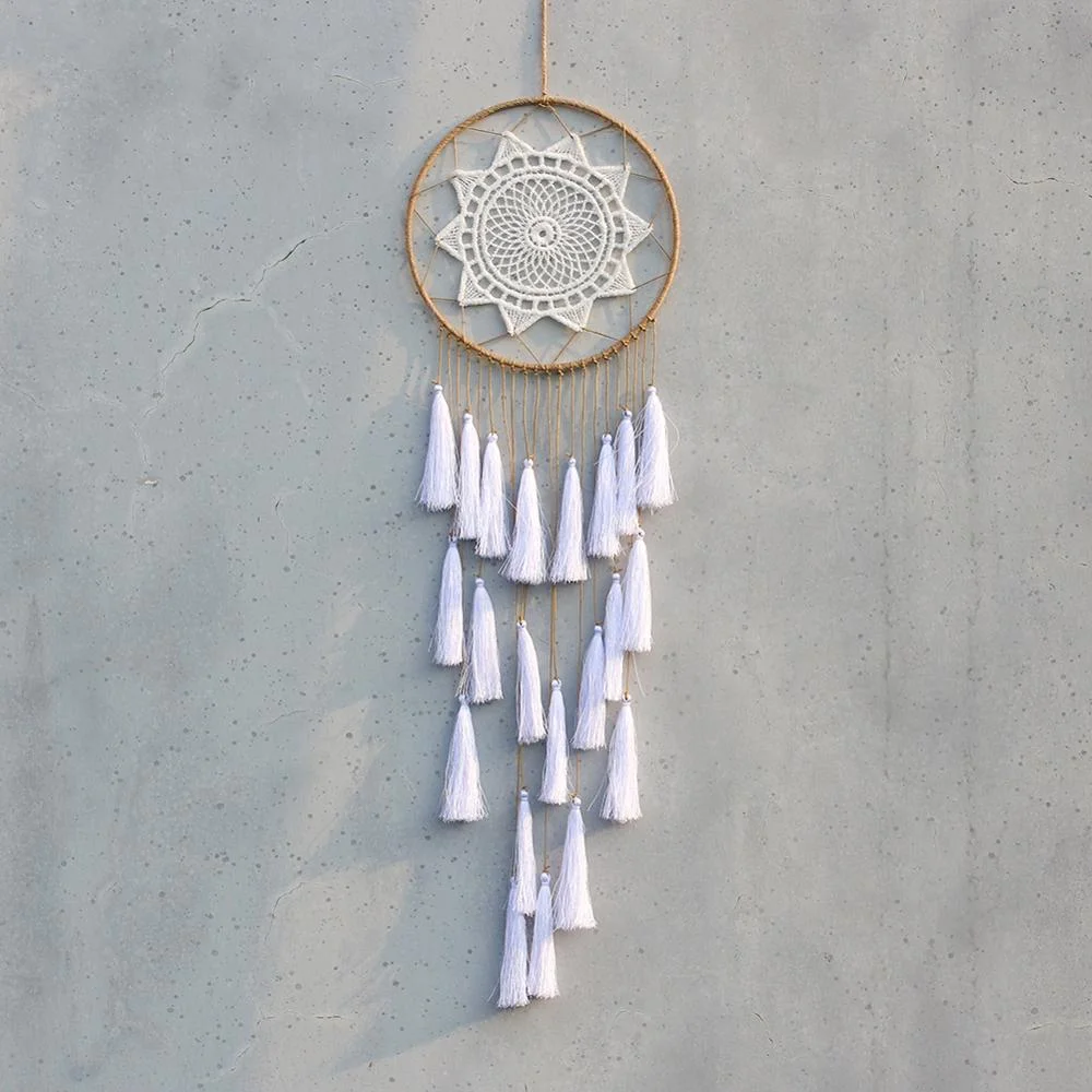 Large Tassel Dream Catcher Boho Home Wall Decor Nordic Style Living Room Decoration Kids Room Gift Drop Shipping