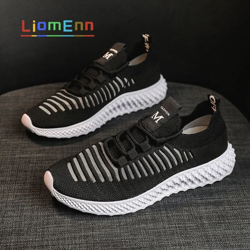 Summer Women's Sneakers 2021 Women Running Sport Shoes Woman White Pink Yellow Sneakers Tennis Light Mesh Vulcanize basket femme