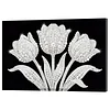 uk.everydayedeals DIY Pearl Painting With Frame - Handmade Self-Adhesive Pearls - Tulip(20*30cm)