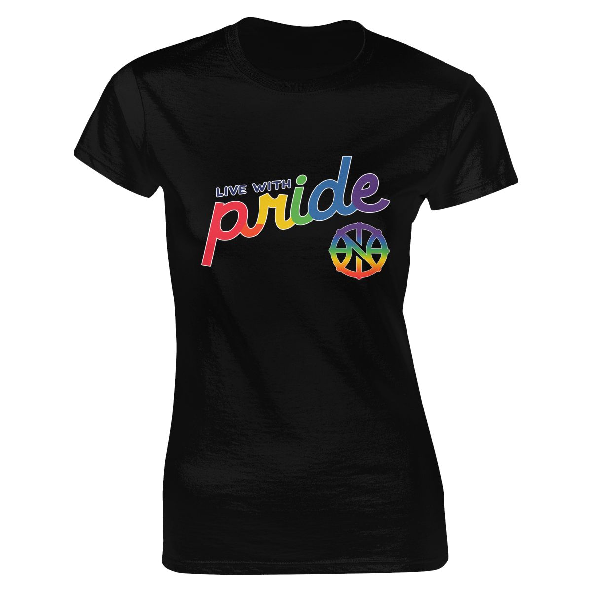New Orleans Pelicans Live With Pride Women's Crewneck T-Shirt