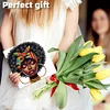 6PCS DIY Diamond Art Greeting Cards Black Girl Congratulations Cards & Gifts