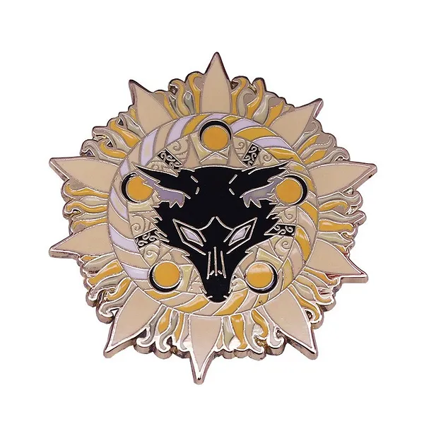 Foto del pin Lobo Sol Misterioso