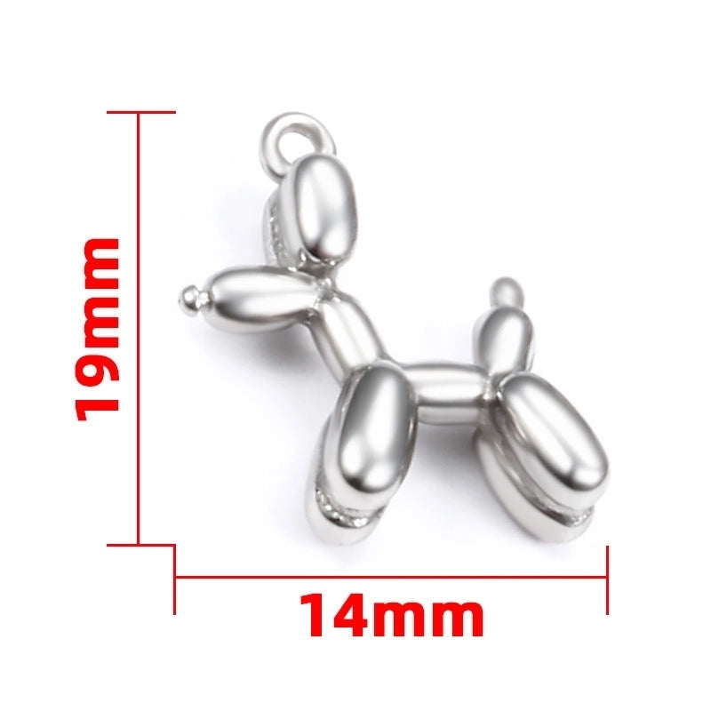 1 Piece 14*19mm 304 Stainless Steel Solid Color Pendant