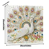(Pre-Framed)Peacock-Special Shape Diamond Painting Kit(25x25cm)