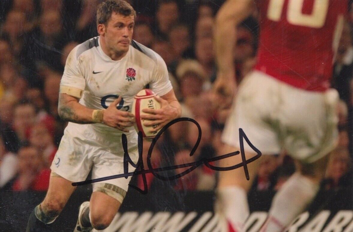 MARK CUETO HAND SIGNED 6X4 Photo Poster painting - RUGBY UNION AUTOGRAPH - ENGLAND 1.