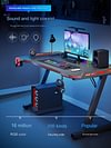 E-sports room RGB atmosphere light computer desk decoration LED fantasy light chasing armor light with voice control music rhythm light