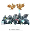 Q Version Of Godzilla Anime Figure King Of Monsters 12 Ghidorah Children's Toys Dinosaur Ornaments Model Dolls