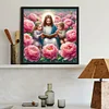 Diamond Painting-DIY Full Round Drill Jesus(40x40cm)