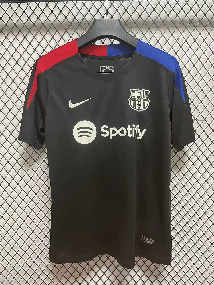 2025-26 Season - Barcelona Training Jersey Black - Jersey - Fan Edition