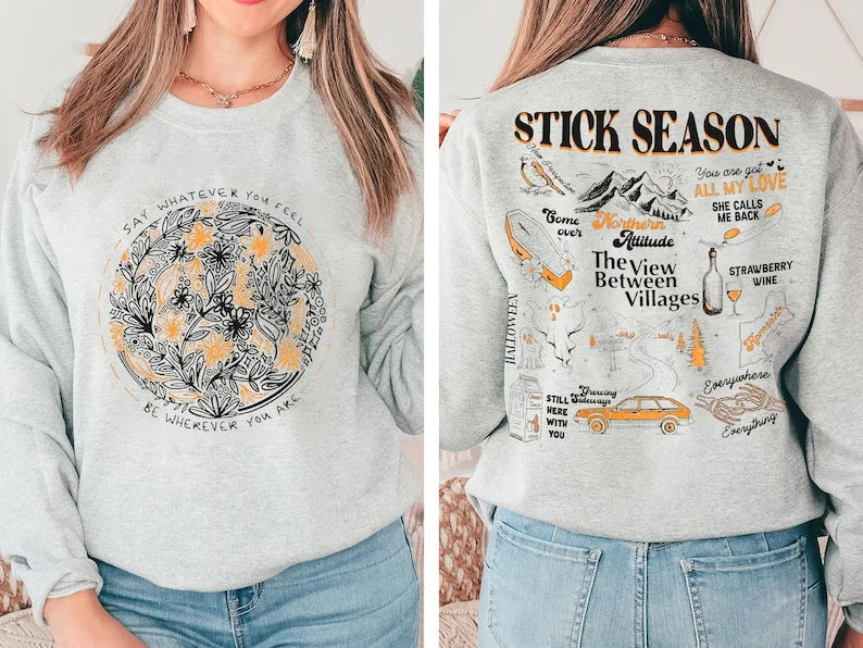 Vintage Stick Season 2023 Two-Sided Sweatshirt