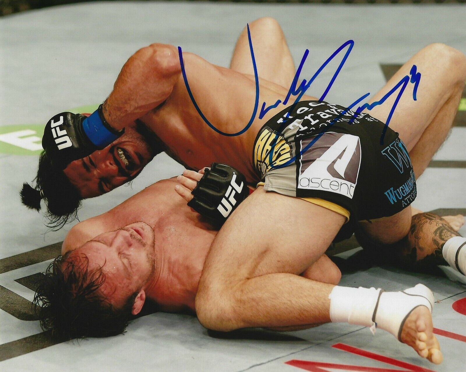 Ian McCall Signed 8x10 Photo Poster painting UFC WEC Autograph Uncle Ceepy Brad Pickett Picture