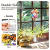 2pcs Flower Cross Diamond Painting Double-sided Crystal Window Suncatcher Craft Set Birthday Gifts Home Garden Decor Hanging Kit