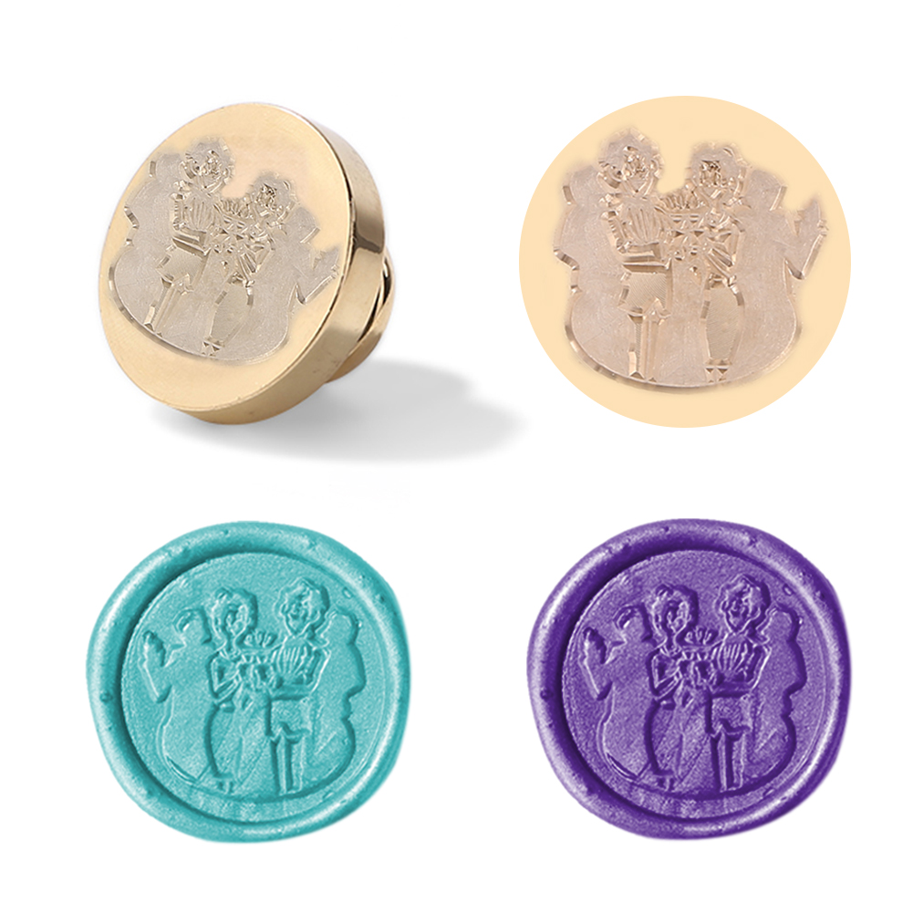 

25MM Couple Love Sealing Wax Stamp Head, 501 Original