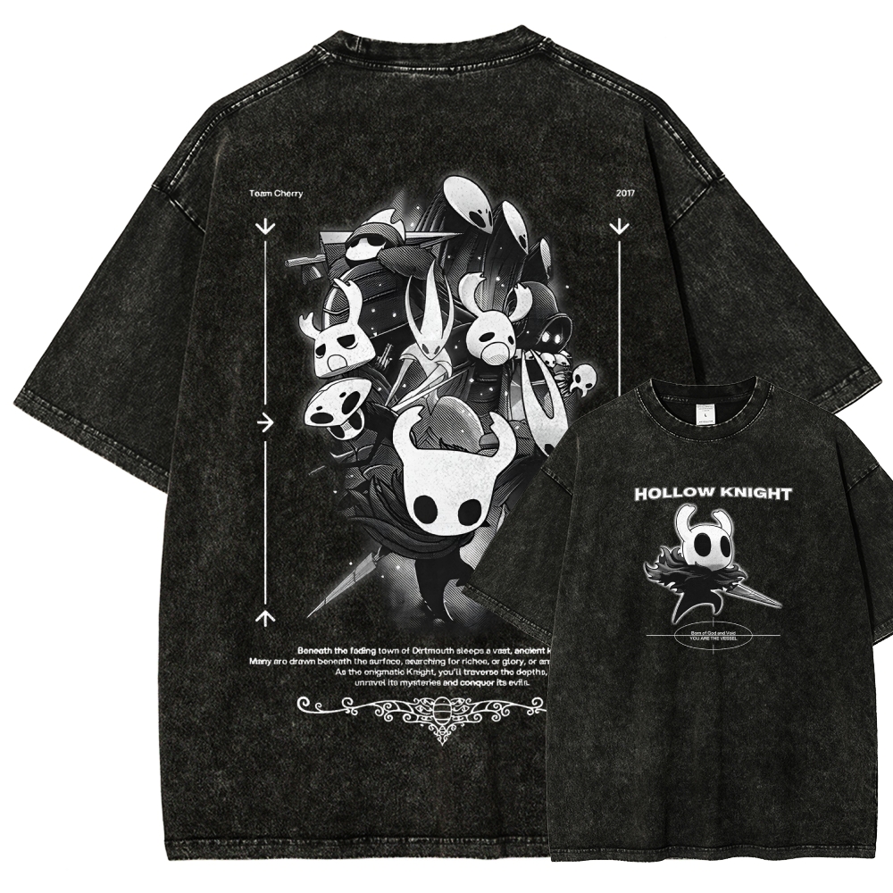 Hollow Knight Unisex Fit Washed T-Shirt 2509008594