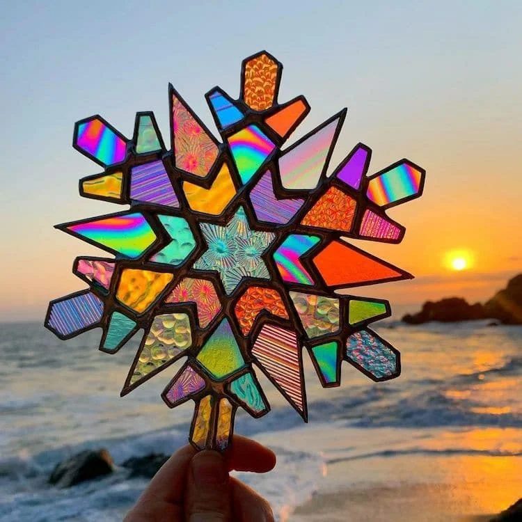 Stained Glass Suncatcher-The Best Gift