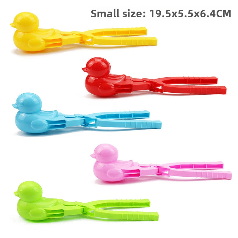Children’s Winter Outdoor Toy Snow Clip Snowball Fight Artifact Snowflake Love Snowball Clip Play Snow Toy Sand Mold