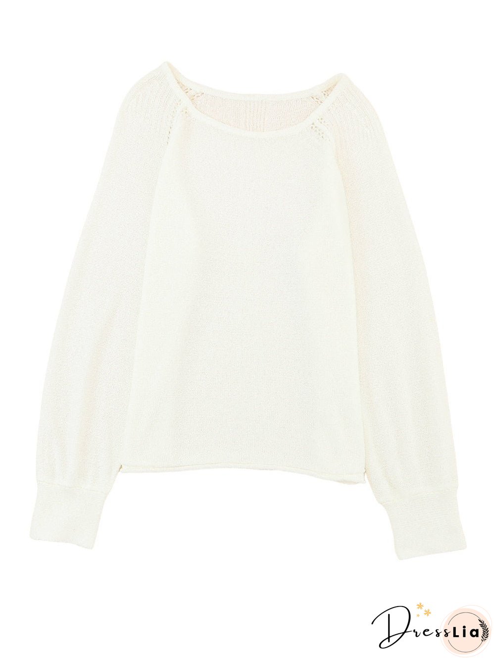 Cozy Brown Shoulder Cutout Sweater with Long Sleeves