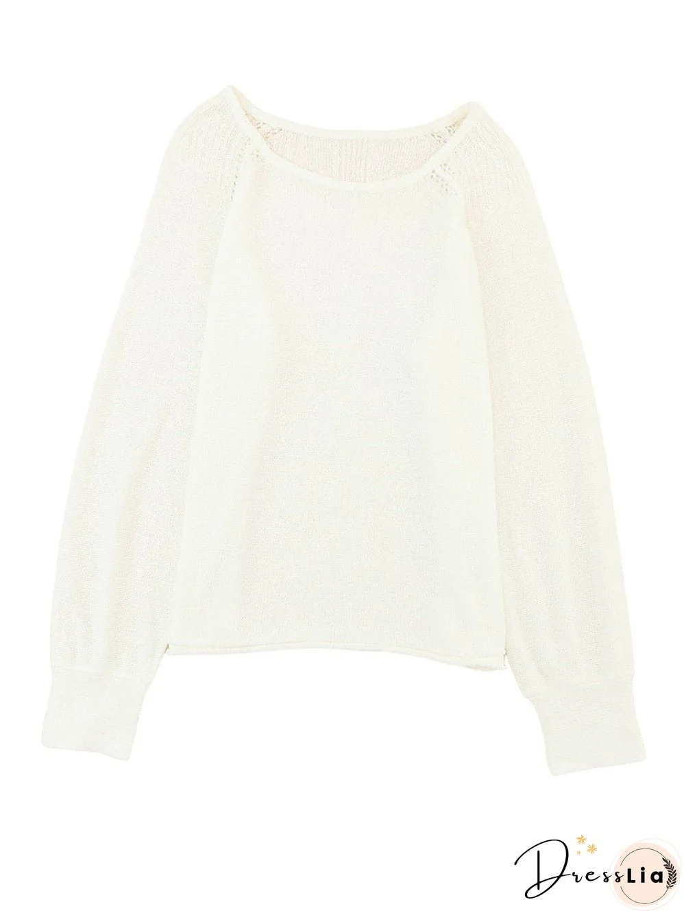 Cozy Brown Shoulder Cutout Sweater with Long Sleeves