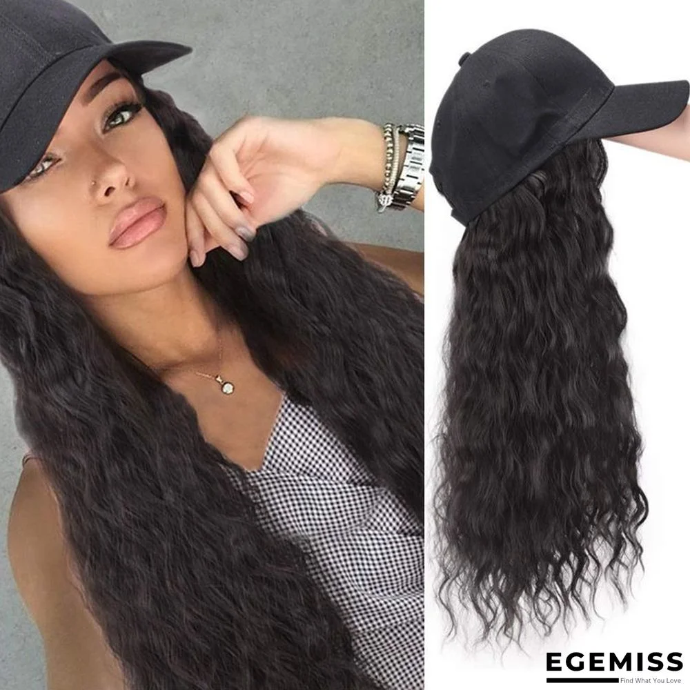 Black Brown Fashion Casual Solid Patchwork Wigs | EGEMISS