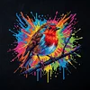 (Multi-Style)Colorful Neon Animals Collection-14CT Stamped/Counted Cross Stitch 30*30cm tapestrymarket