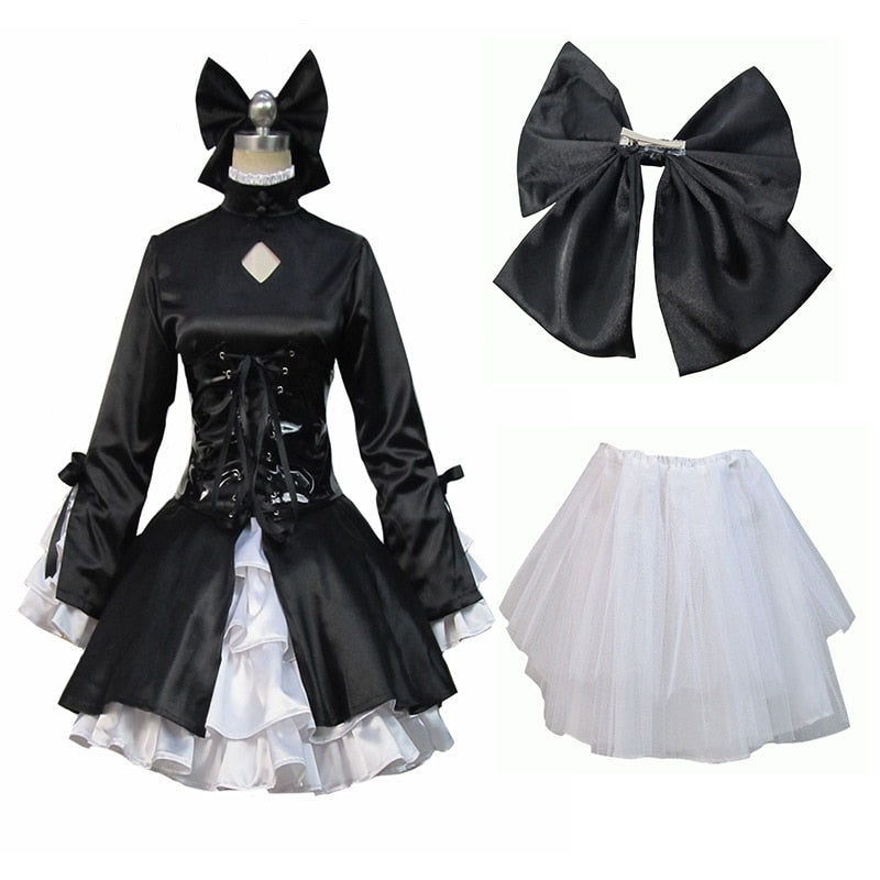 FGO Black Saber Altria Pendragon Cosplay Costume