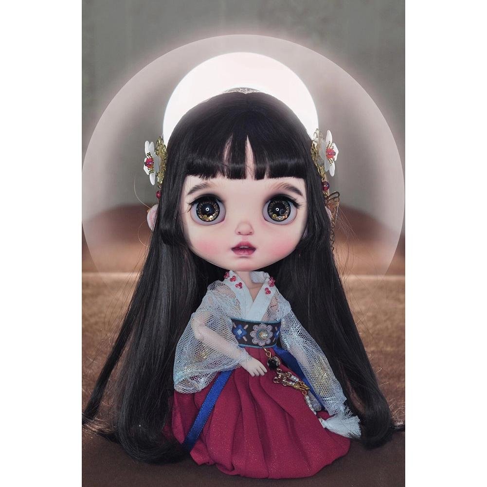 Full Round Diamond Painting - Cute Doll(30*40cm)