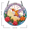 Diamond Painting Suncatcher Hummingbird Pendant for Kid DIY Craft