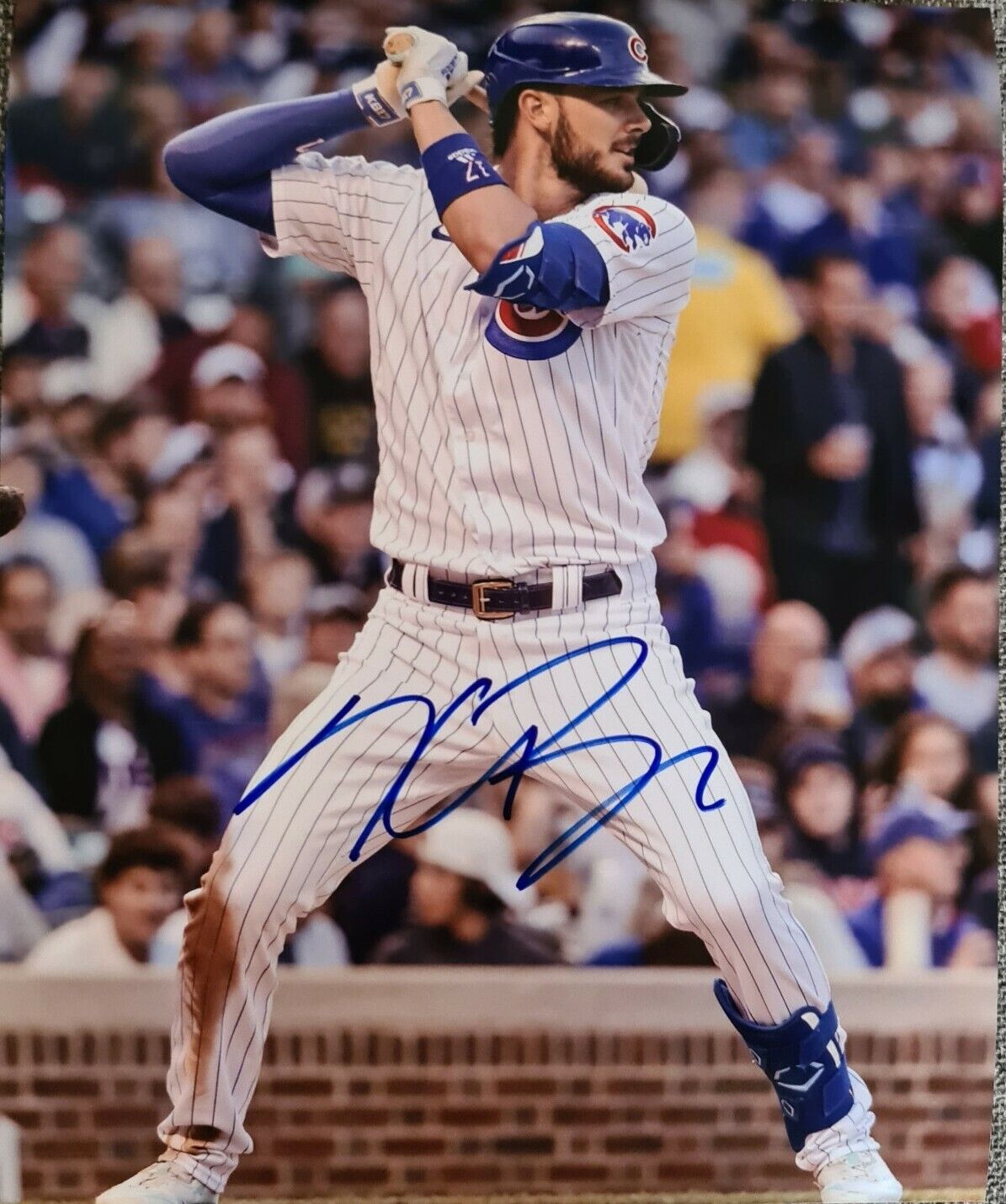 Kris Bryant Signed Autographed 8x10 Cubs