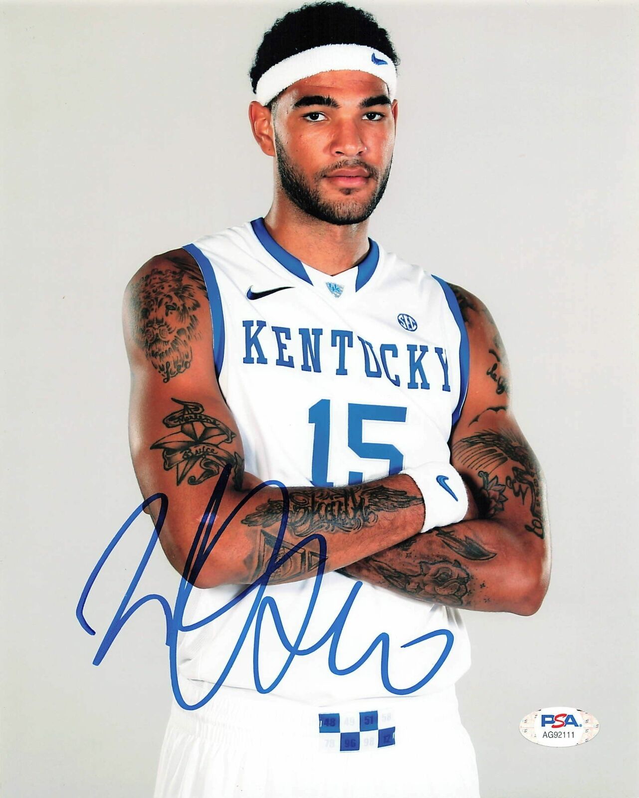 Willie Cauley-Stein signed 8x10 Photo Poster painting PSA/DNA Kentucky Autographed Warriors