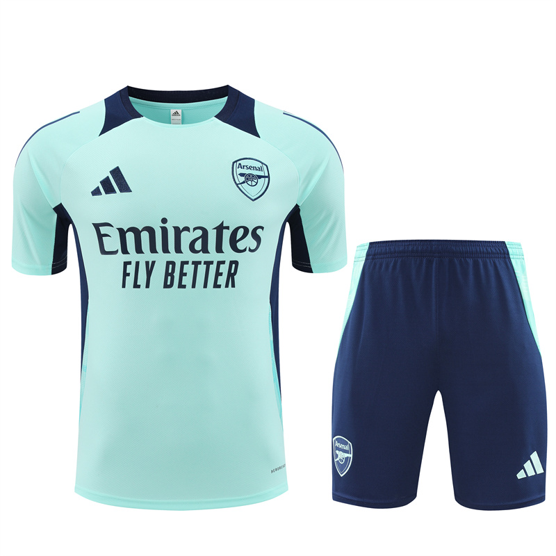 Arsenal 24-25 Short-Sleeve Training Set - Lake Blue
