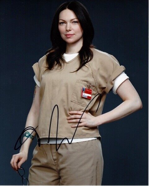 Laura Prepon Signed Orange is the new Black 8x10 Photo Poster painting - That 70's Show Actress