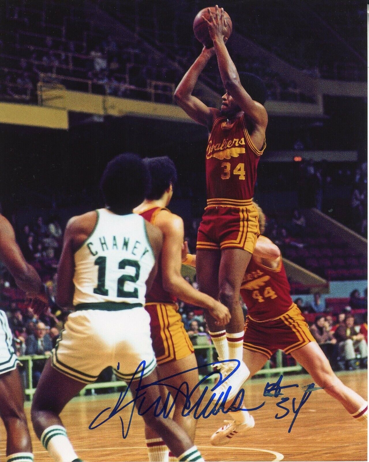 Austin Carr Autographed 8x10 Cleveland Cavaliers#S1390