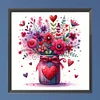 Diamond Painting -DIY Full Square Drill Valentine s Day Flower(35*35CM）