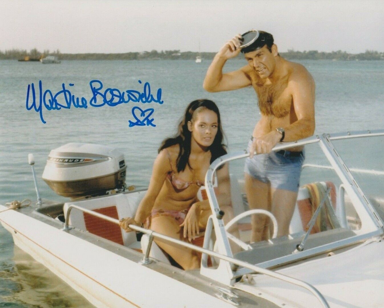 Martine Beswick 10x8