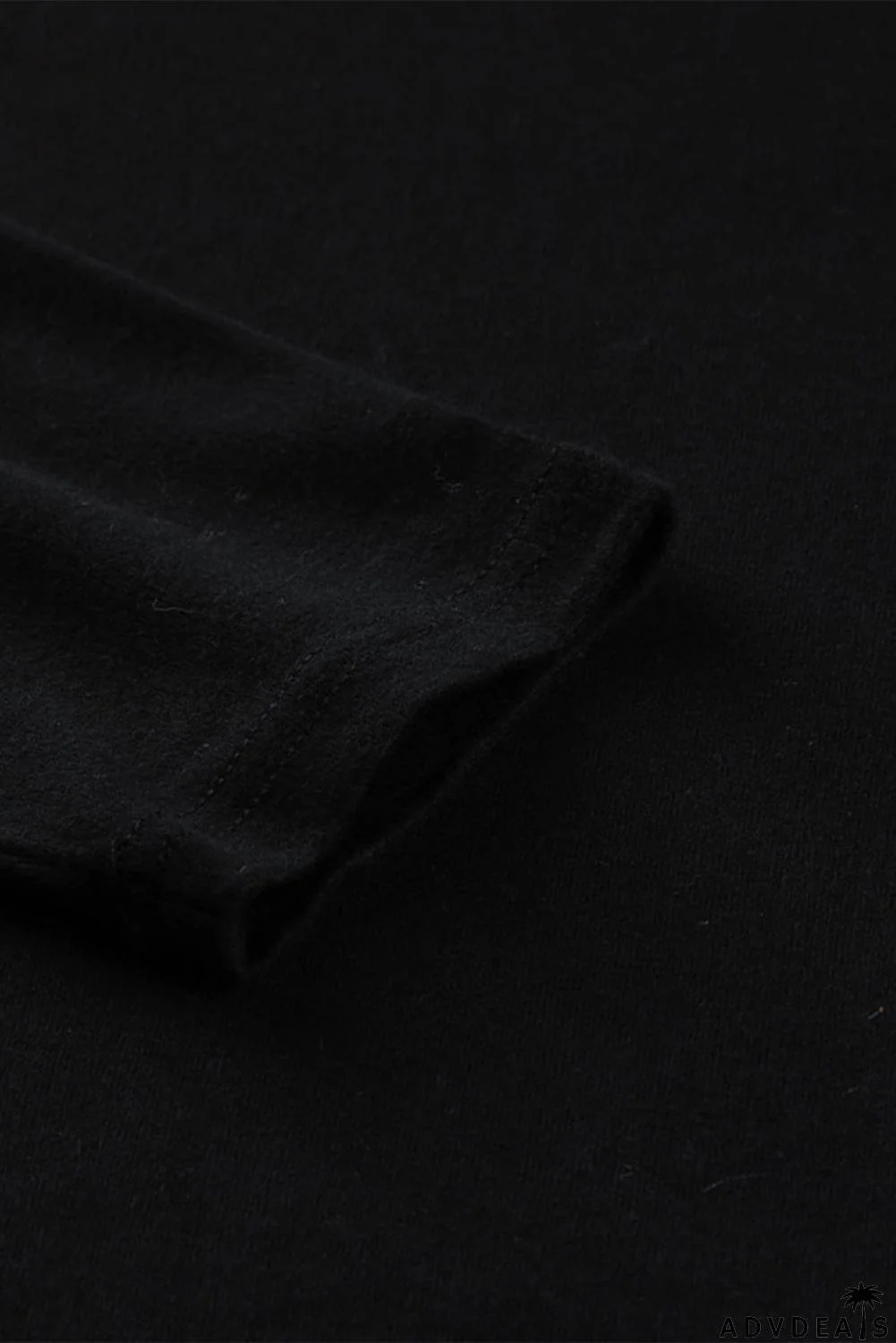 Sequin Shoulder Long Sleeve Top