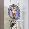 Suncatcher Cow Diamond Painting Hanging Pendants for Kid Adults DIY Craft