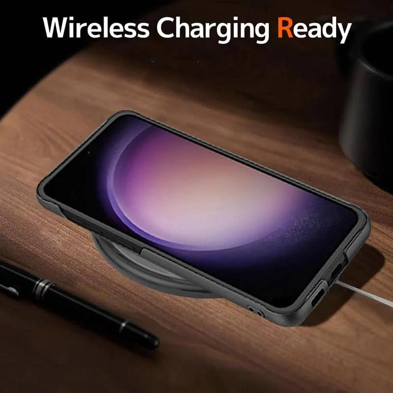 Suitable for S26 Ultra phone case, ultra-thin stand, elastic wrist strap, precision hole, shockproof protective case