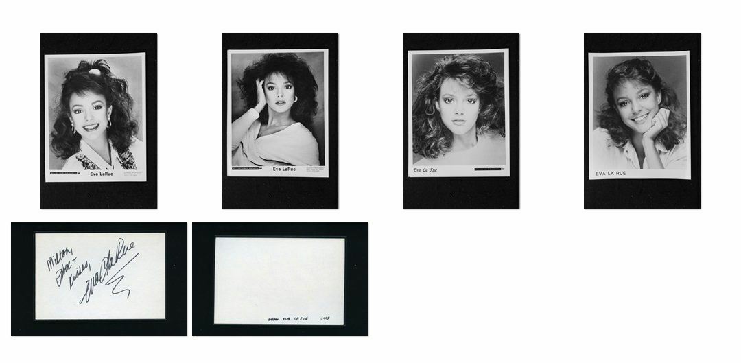 Eva Larue - Signed Autograph and Headshot Photo Poster painting set - All My Children