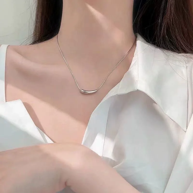 Eggplant Gold-Plated Necklace