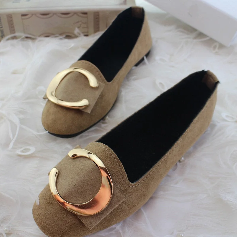 Comemore 2022 New Women Ballet Flats Shallow Shoes Woman Loafers Spring Summer Footwear Sweet Casual Ladies Flat Plus Size 42 43