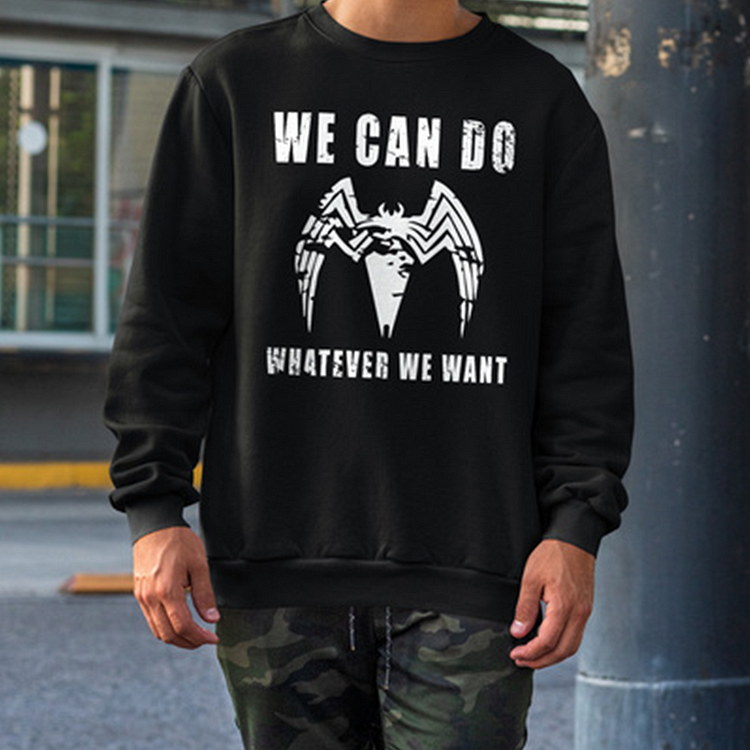 we can do it sweatshirt