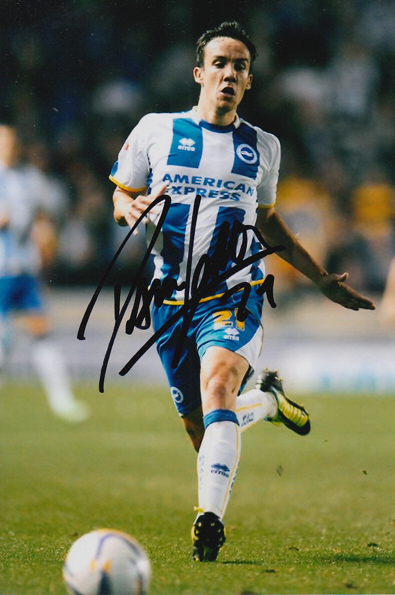 BRIGHTON HAND SIGNED DAVID LOPEZ 6X4 Photo Poster painting 2.